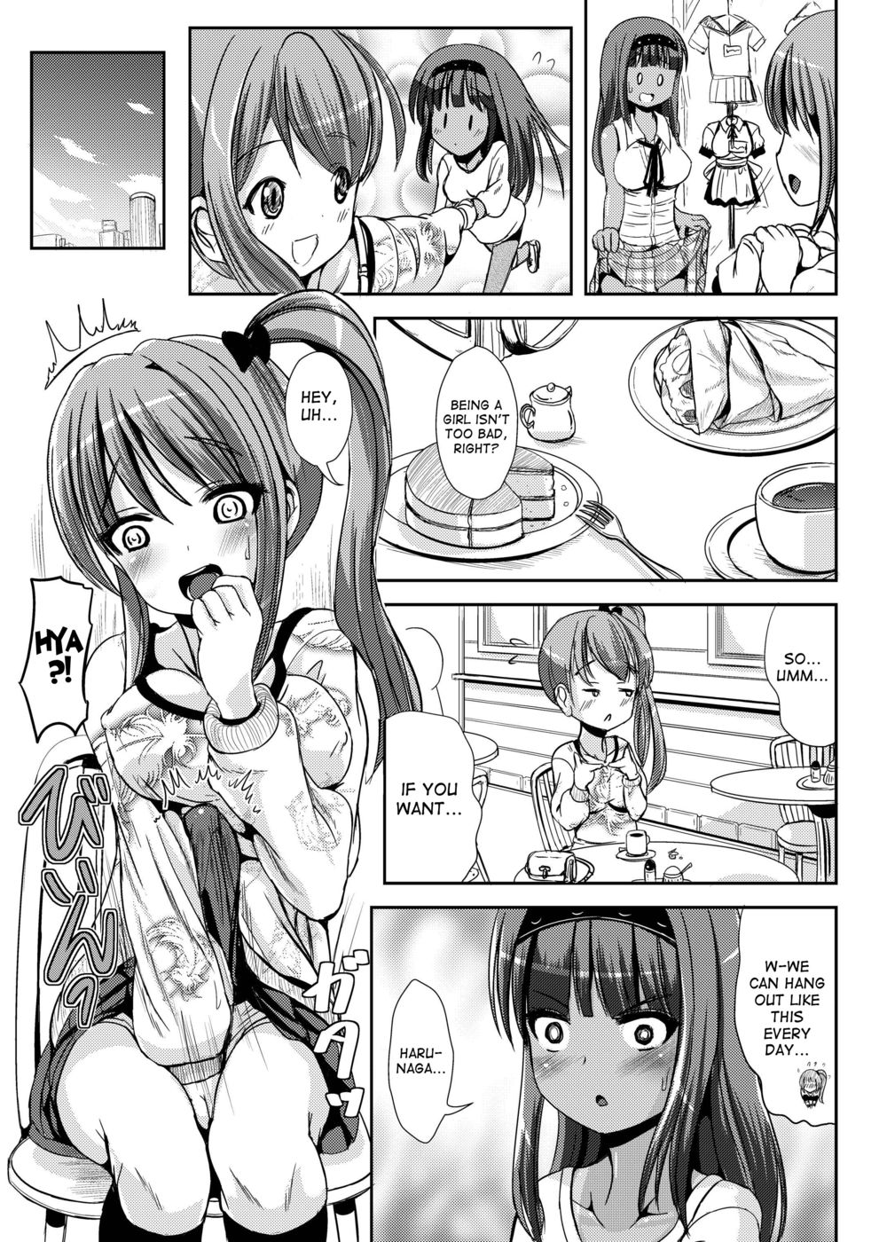 Hentai Manga Comic-Asa Onna Ore to Futanarikko Ojousama-Chapter 3-7